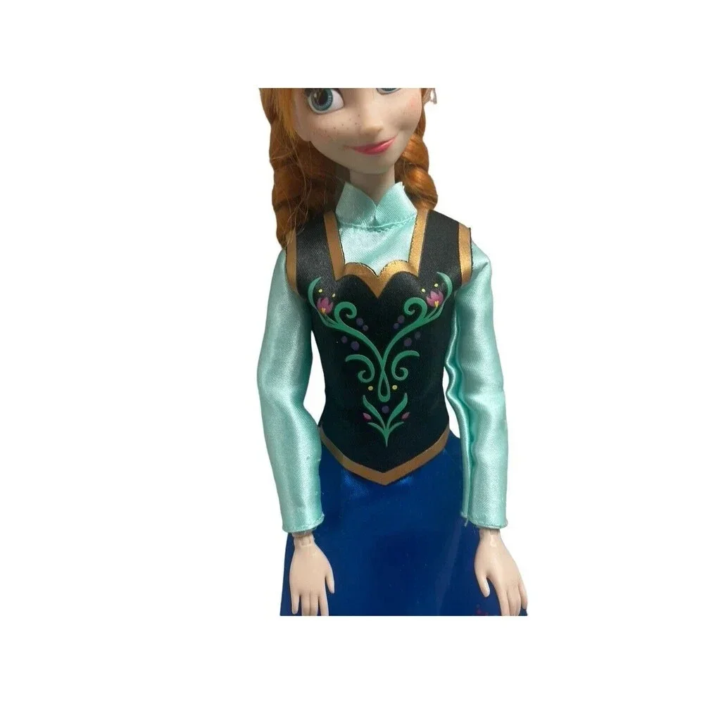 Disney Frozen Anna Barbie Fashion Doll Hasbro Red Hair Braids